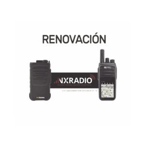 Renovacion de Servicio Anual NXRadio para Terminales Android...
