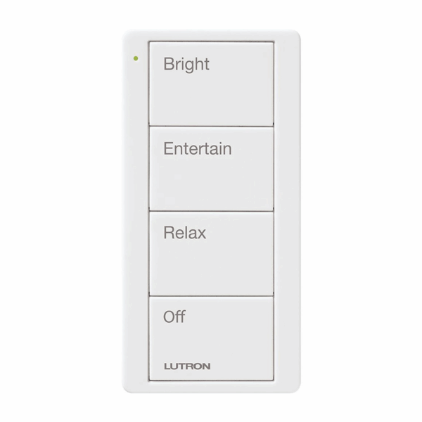 Control remoto inalambrico PICO, con escenas predefinidas para espacio en sala..
