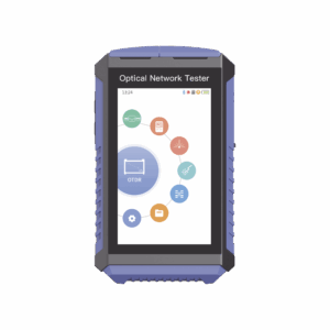 Mini OTDR Touch para pruebas en enlaces fibra Óptica Activos...