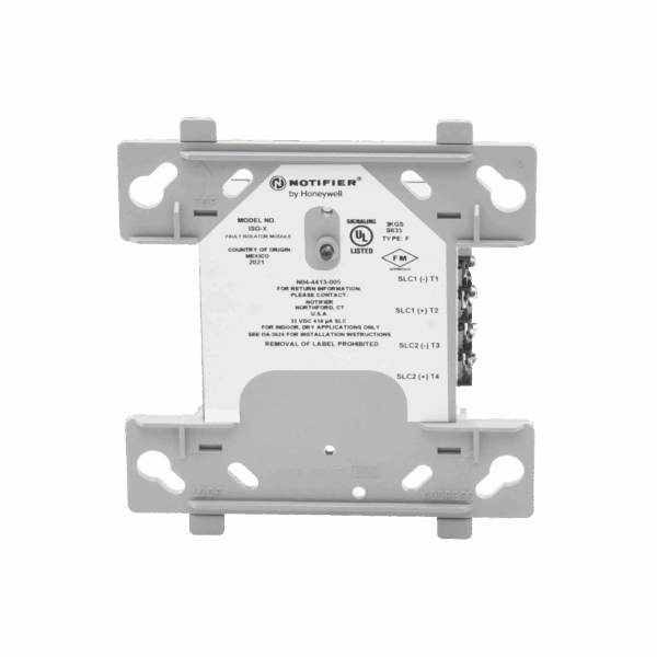 Módulo Aislador de Lazo SLC / Tecnología FlashScan® de NOTIFIER