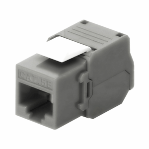 Módulo Jack Keystone Cat5e (toolless), con terminación en án...