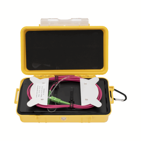 Bobina de Lanzamiento multimodo de 0.5 km con conectores SC
