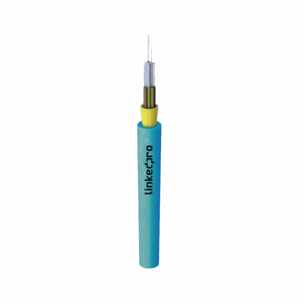 Cable de Fibra Óptica Multimodo OM4 50/125, 6 hilos, para Interior, Tight Buffer 900µm, OFNR Riser, Dieléctrica, Precio Por Metro, (Hasta 2000 metros en un solo tramo de cable)