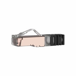 Plug RJ45 Cat6 Blindado, Para Cable Calibre 24-26 AWG, Chapado en Oro de 50 micras, Paquete de 100 piezas