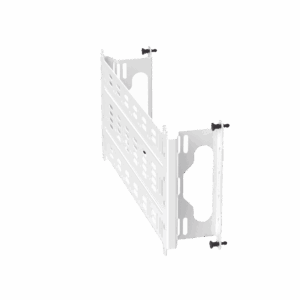 Accesorio Para Montaje de Equipos o Dispositivos en Gabinetes Multipropósito, de Instalación a Presión, de Acero, Color Blanco