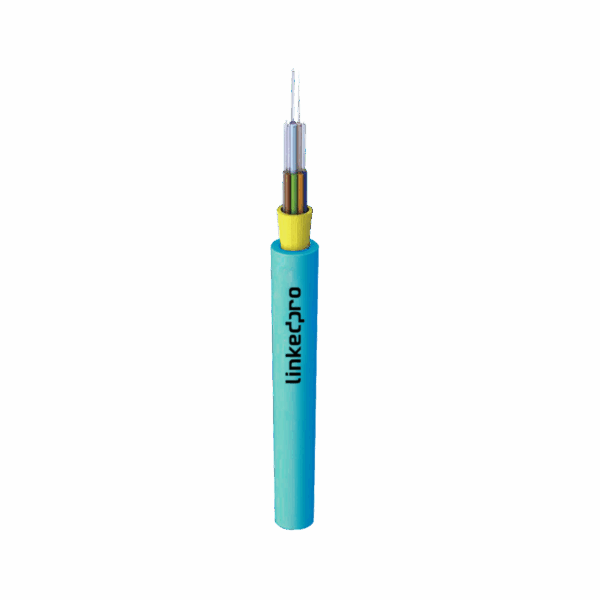 Cable de Fibra Óptica Multimodo OM3 50/125, 12 hilos, para Interior, Tight Buffer 900µm, OFNR Riser, Dieléctrica, Precio Por Metro, (Hasta 2000 metros en un solo tramo de cable)