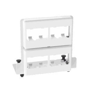 Patch Panel de 8 Puertos Mini-Com, Para Uso con Gabinetes Mu...