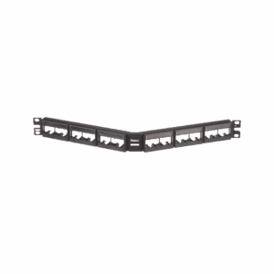 Panel de Parcheo Modular Mini-Com (Sin Conectores), Angulado...