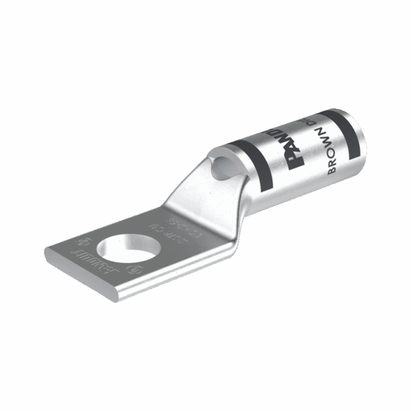 Zapata de compresión LCA2-56-Q, para cal. 2 Awg, Barreno para tornillo prisionero de 5/16, 1 Pz