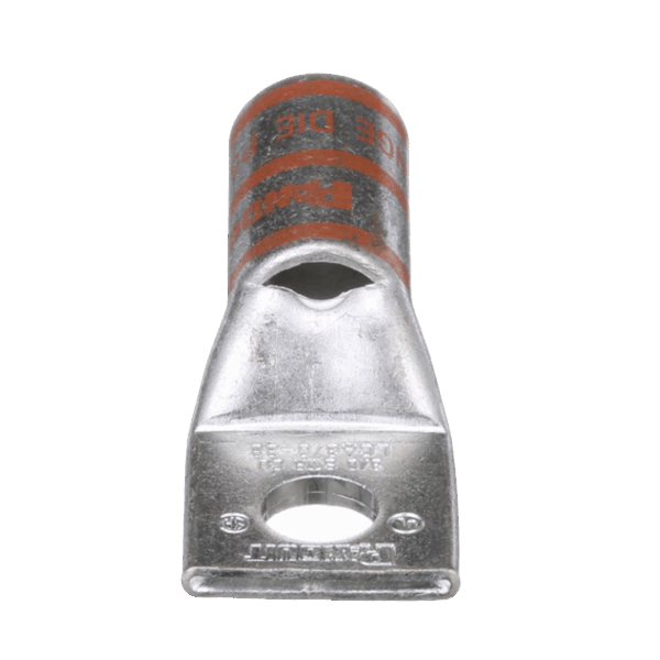Terminal de Compresión de Cobre con Orificio 3/8 in, para Cable 3/0 AWG. 10 Pz
