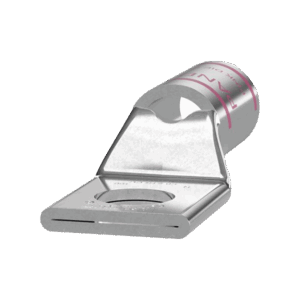 Zapata de compresión LCA1/0-3/8-X para cal. 1/0 Awg, Barreno para tornillo prisionero de 3/8, 10 Pz