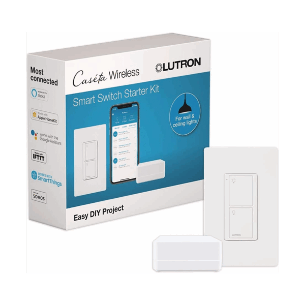 (Caseta Wireless) Kit Hub controlador, interruptor On/Off y placa.