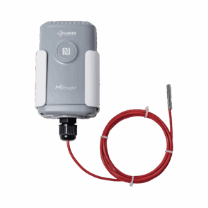 Sensor Industrial de Temperatura con Sonda PT100 y LoRaWAN (Hasta 200°C)
