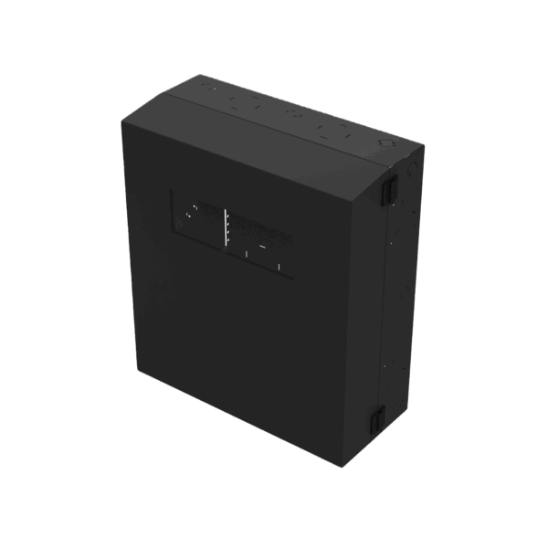 Gabinete de Pared con Rack Horizontal de 6 UR, con Ventanilla de Inspección, Se envía el Gabinete Armado.