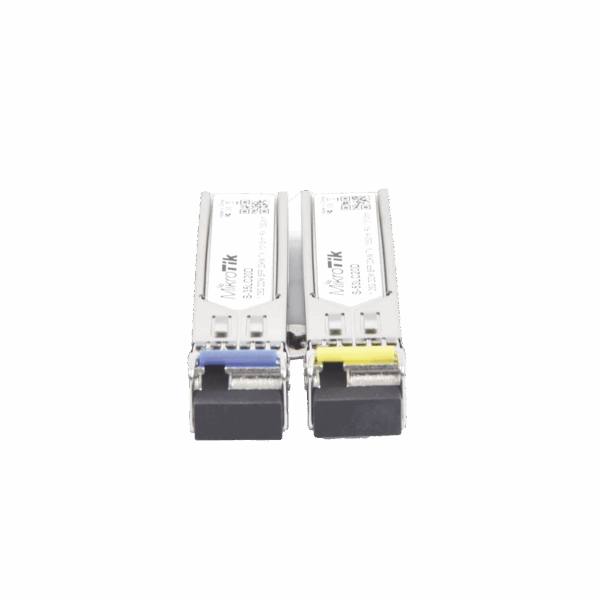 Transceptores MiniGbic SFP 1.25G LC WDM para fibra Mono Modo 20 Kms