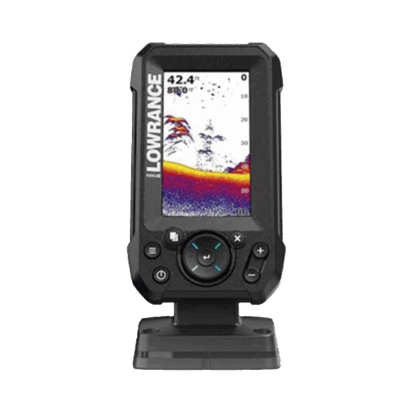 Eagle-4x Ecosonda en pantalla horizontal IPS de 4 pulgadas, incluye transductor tipo bala