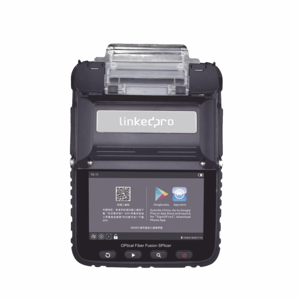 Fusionadora de Fibra Óptica MultiModo y MonoModo / 6 motores / Alineación por Núcleo / Capacitación básica virtual gratuita