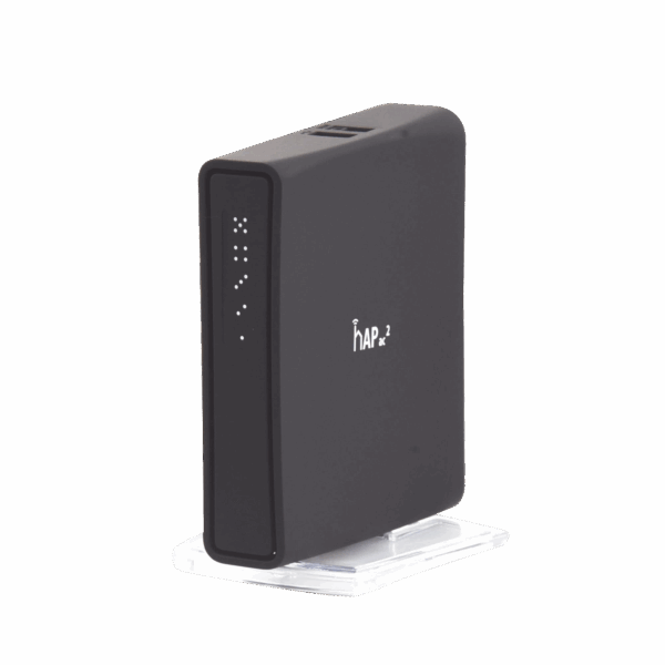 (hAP ac2) 5 Puertos Gigabit Ethernet, 1 puerto USB, Doble Banda 802.11 b/g/n/ac, antena de 2.5 dBi hasta 500 mW de Potencia