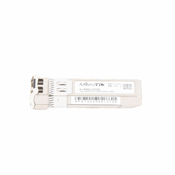 Transceptor MiniGbic SFP+ 10G LC Duplex para fibra Multi Modo 300mts