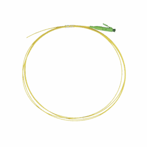 Pigtail de Fibra Óptica Monomodo LC/APC, simplex de 1 metro