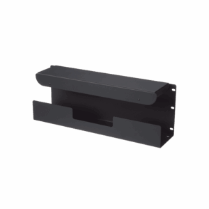 Accesorio Pasacables Para Rack Estándar de 19 in, 4 UR, Capacidad de 260 Cables Cat6, 4.5 in de Profundidad, Color Negro