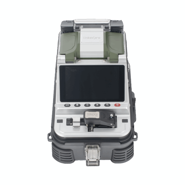 Fusionadora de Fibra Óptica MultiModo y MonoModo / 6 motores / Alineación por Núcleo / OPM + VFL / Cleaver Eléctrico de un Solo Paso / Capacitación básica virtual gratuita