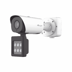 Cámara Bullet Inteligente con IA, Luz Suplementaria y Reconocimiento Vehicular para Monitoreo de Tráfico