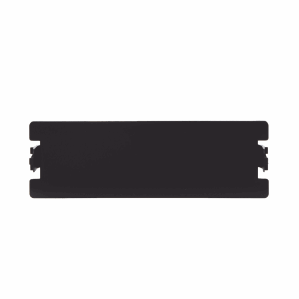 Placa ciega color negro para Distribuidor de Fibra Óptica LP-ODF-8024
