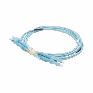 Jumper de Fibra Óptica Multimodo OM3 50/125 LC-LC OFNR (Rise...
