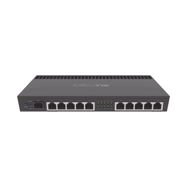 (RB4011iGS+RM) RouterBoard, CPU 4 Núcleos, 10 Puertos Gigabit Ethernet, 1 puerto SFP+