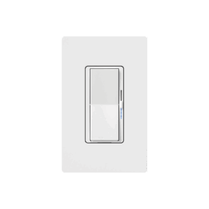 (Caseta Wireless) DIVA Atenuador de pared. Aumenta/Disminuye Intensidad de Iluminación.  No requiere cable neutro. 150W LED / 600W INC/HAL