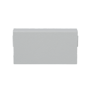 Módulo de tapa ciega (Inserto Ciego), de 1/3, Color Blanco, ...