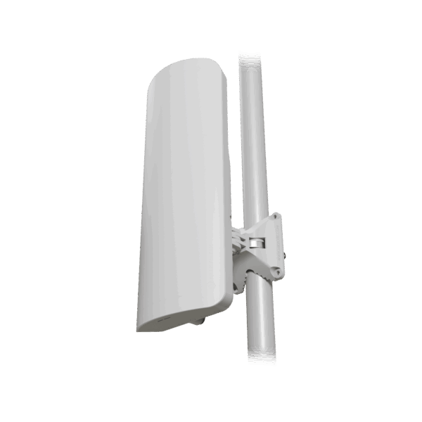 (mANTBox ax 15s) Punto de Acceso  Sectorial de 120°/ WiFi 6 Doble Banda 2.4Ghz y 5Ghz/Antena Integrada 15 dBi/Con 1 Puerto  Ethernet PoE In + 1 puerto SFP 2.5Gbps