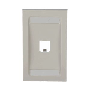 Placa de Pared Vertical Ejecutiva, Salida Para 1 Puerto Mini...