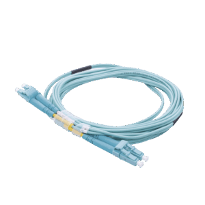 Jumper de Fibra Óptica Multimodo OM4 50/125 LC-LC OFNR (Rise...