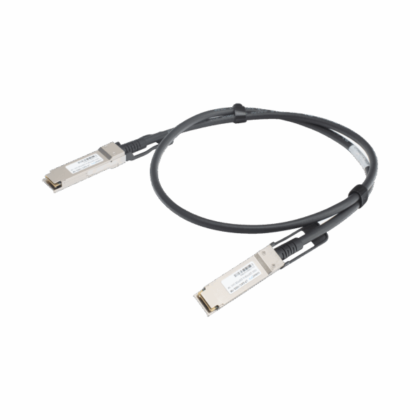 Cable DAC QSFP28 de 100 Gbps a 100 Gbps / Passive Direct Attach Copper Twinax Cable / Longitud: 1 metro