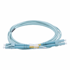 Jumper de Fibra Óptica Multimodo OM4 50/125 LC-LC OFNR (Rise...