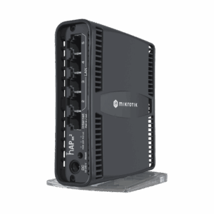 (hAP ax2) Router inalámbrico Wi-Fi 6 160mW de Potencia, 5 pu...