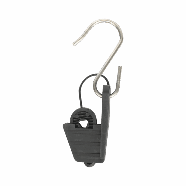Tensor para fibra Óptica Drop plana de 5x2 mm y Redonda de 3 mm, Hasta 500 N de Tensión