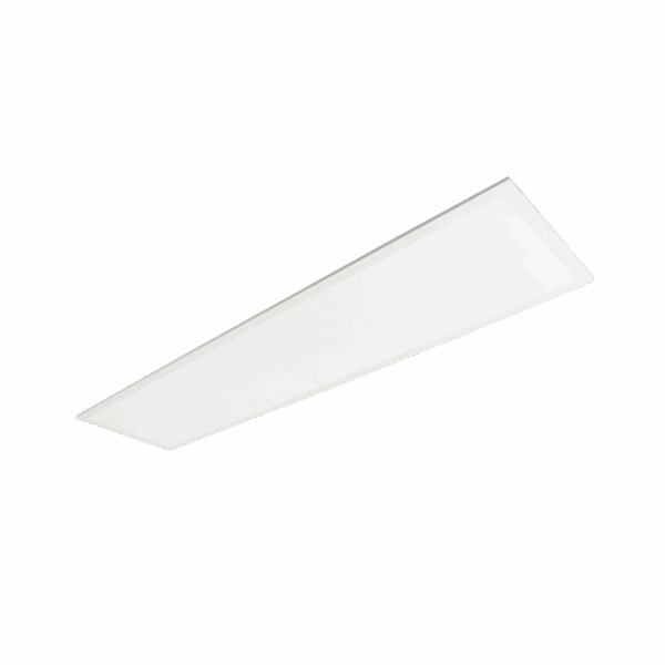 Panel LED Rectangular Empotrado o Suspendido /1195 x 295 mm / 127 Vca~60Hz / TC 6 500 K / Angulo de Luz de 140°