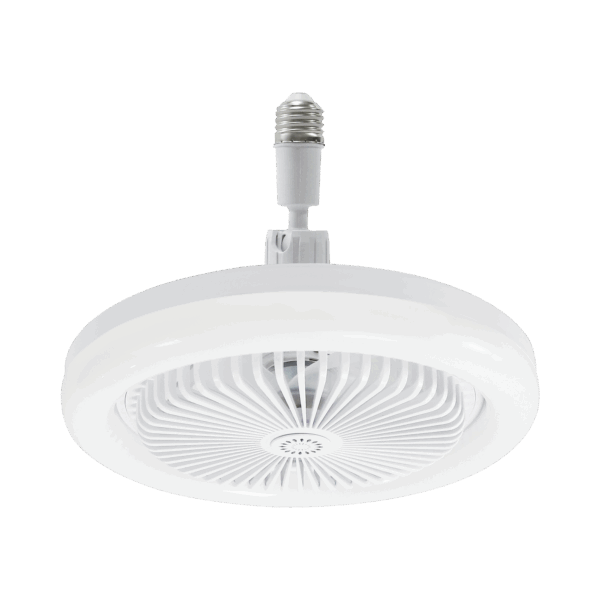 Ventilador de Techo con Luminario LED de 110 V CA 50/60 Hz /  40 W / 3 Tonos de Luz (6500 - 4 000 - 2 700 K) / Diámetro 250 mm / 3 Velocidades / Dimeable.