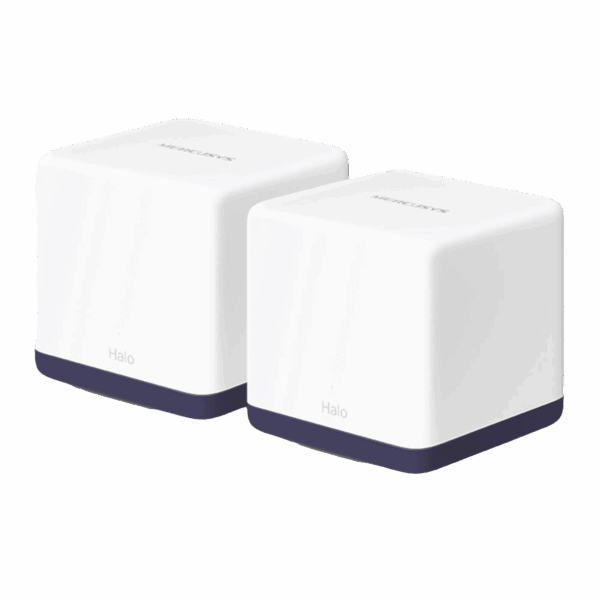 KIT de Sistema Inalámbrico H50G Mesh / Doble banda 2.4GHz y 5GHz AC 1900Mbps / 3 Puertos 10/100/1000 Mbps / Control vía App / Roaming Continuo