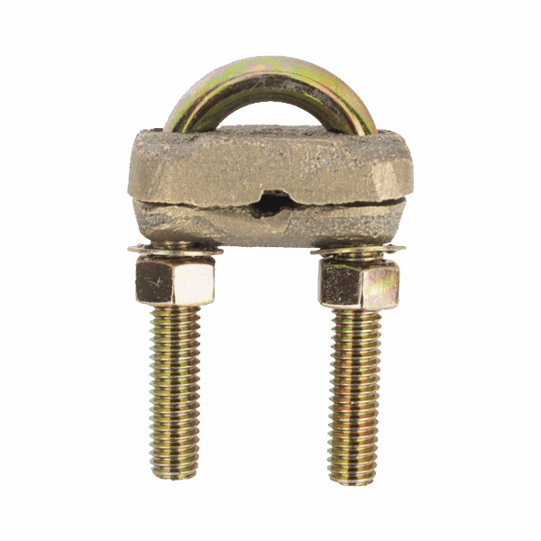 Conector Tipo Perro para Varilla 5/8" a Cable Calibre 4  a 2/0 AWG