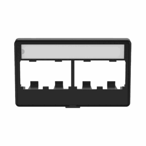 Placa de Mobiliario Modular Estándar, Salidas Para 4 Puertos...