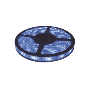 Tira Led de 5 m / Color Azul / Uso Exterior / Potencia 15 W / 420 lm/ 12 V CD / IP 65.