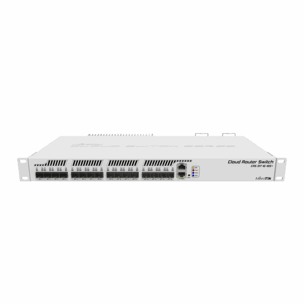 Cloud Router Switch CRS317-1G-16S+RM 16 Puertos SFP+, 1 Puerto Gigabit Ethernet