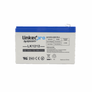 Batería 12 V / 12 Ah / UL / Tecnología AGM / Vida útil promedio de 5 años / Uso en equipo electrónico / Intrusión / Incendio/ Control de acceso / Video Vigilancia / Terminales F1 ( Incluye adaptador F2 )
