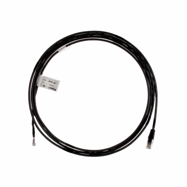 Cable de Extensión de Seguridad SmartZone™, Con Conexión JTS a RJ45 Macho, Para PDUs G5 Panduit, de 2.7 Metros