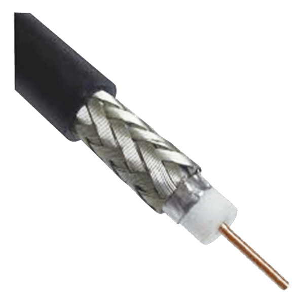 Carrete de 305m de Cable Coaxial RG-8/X de Baja Pérdida, 50 Ohms