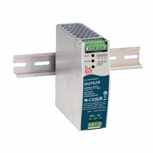 UPS PARA CD / 24VCD 20A / RIEL DIN / PARA BATERÍAS DE 4 A 135 AH